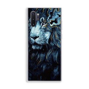 Darkness Lion: Samsung Galaxy Note 10 Plus Transparant Hoesje