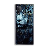 Darkness Lion: Samsung Galaxy Note 10 Plus Transparant Hoesje