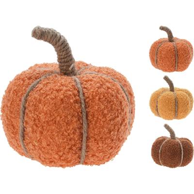 Decoratie pompoen 13cm