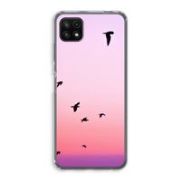 Fly away: Samsung Galaxy A22 5G Transparant Hoesje