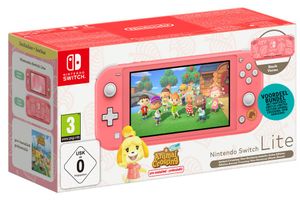 Nintendo Switch Lite Animal Crossing: New Horizons Isabelle Aloha Edition draagbare game console 14 cm (5.5") 32 GB Touchscreen Wifi Koraal
