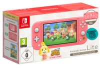 Nintendo Switch Lite Animal Crossing: New Horizons Isabelle Aloha Edition draagbare game console 14 cm (5.5") 32 GB Touchscreen Wifi Koraal - thumbnail