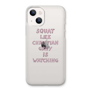 Christian Grey: iPhone 13 Transparant Hoesje