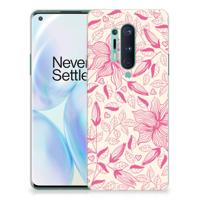 OnePlus 8 Pro | TPU Case | Pink Flowers