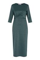 Valerie sparkle dress - bottle green/silver - 13326