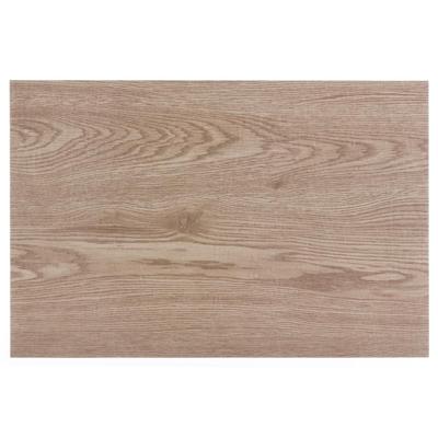 Secret de Gourmet tafel placemat - dennen hout print - PVC - 45 x 30 cm - Onderleggers