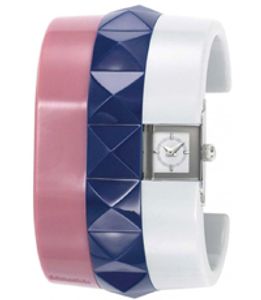 Horlogeband Diesel DZ5162 Onderliggend Kunststof/Plastic Multicolor 39mm