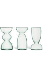 LSA International lot de trois vases Canopy - Blanc - thumbnail