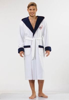 Luxe badjas wit -xl