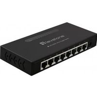 LevelOne GEU-0822 netwerk-switch Unmanaged Gigabit Ethernet (10/100/1000) Zwart