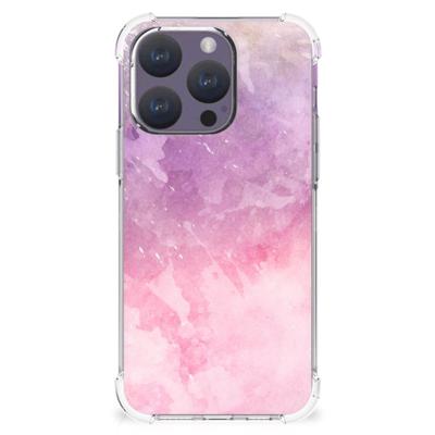 Back Cover iPhone 15 Pro Pink Purple Paint Back Cover iPhone 15 Pro Pink Purple Paint