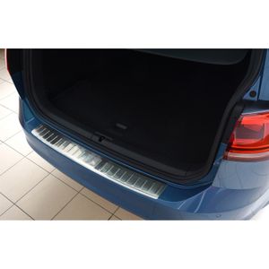 RVS Bumper beschermer passend voor Volkswagen Golf VII Variant 2012- 'Ribs' AV235840