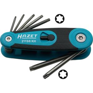 Hazet HAZET Binnen-Torx Haakse schroevendraaierset T 9, T 10, T 15, T 20, T 25, T 27, T 30, T 40 8-delig