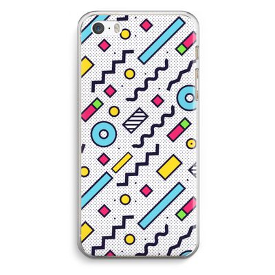 8-bit N°8: iPhone 5 / 5S / SE Transparant Hoesje