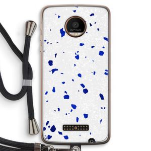 Terrazzo N°5: Motorola Moto Z Force Transparant Hoesje met koord