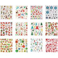 Creativ Company Stickerpakket kerst, 12vel