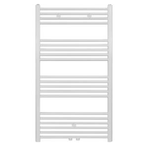 Belrad Handdoekradiator - middenaansluiting - 1200X600mm - 616Watt - Wit BW1200600
