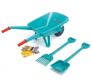Bosch kruiwagen met tuingereedschap