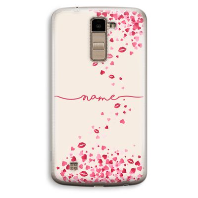 Hartjes en kusjes: LG K10 (2016) Transparant Hoesje