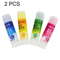 2 PC's School Supplies solide lijm hoge viscositeit kleur zonder Formaldehyde solide lijm willekeurige kleur levering