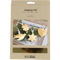 Reliëffolie, A5, vel 148x210, dikte 0,9 mm, goud, 10 stuk/ 1 doos