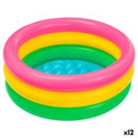 Opblaasbaar Kinderzwembad Intex Sunset Glow Ringen 28 L 61 x 22 x 61 cm (12 Stuks)
