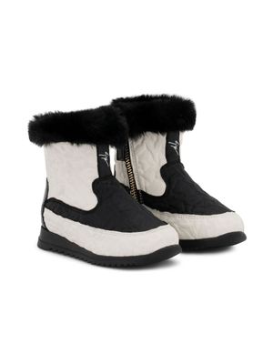 Giuseppe Zanotti après-ski Sammy Jr - Blanc