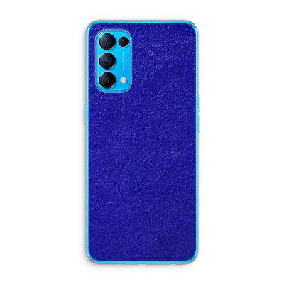 Majorelle Blue: Oppo Find X3 Lite Transparant Hoesje