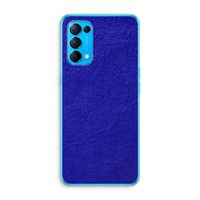 Majorelle Blue: Oppo Find X3 Lite Transparant Hoesje