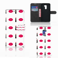 Xiaomi Pocophone F1 Telefoon Hoesje Lipstick Kiss - thumbnail