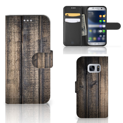 Samsung Galaxy S7 | Book Style Case | Steigerhout