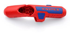 Knipex 16 95 02 SB ErgoStrip Kabelstripper Geschikt voor: Ronde kabel, Kabel voor vochtige ruimte, Datakabel, Coaxkabel 4.8 tot 13 mm 0.2 tot 4 mm²