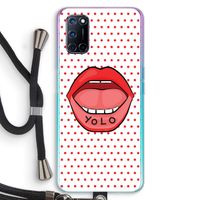 Yolo Denise: Oppo A72 Transparant Hoesje met koord