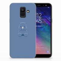 Samsung Galaxy A6 (2018) Telefoonhoesje met Naam Baby Rhino - thumbnail