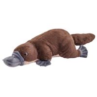 Wild Republic vogelbekdier knuffel - bruin - Pluche - 30 cm - knuffeldieren