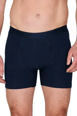 2-Pack Basics Heren Shorty - 32321 - Comfortabele Heren boxershorts - Heren onderbroeken - Zwart, donkerblauw, grijs