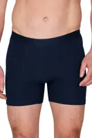 2-Pack Basics Heren Shorty - 32321 - Comfortabele Heren boxershorts - Heren onderbroeken - Zwart, donkerblauw, grijs