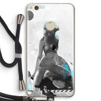 I will not feel a thing: Huawei Ascend P8 Lite (2017) Transparant Hoesje met koord