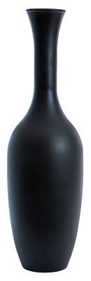 Light & Living Vaas 'Imano' 100cm, kleur Mat Zwart