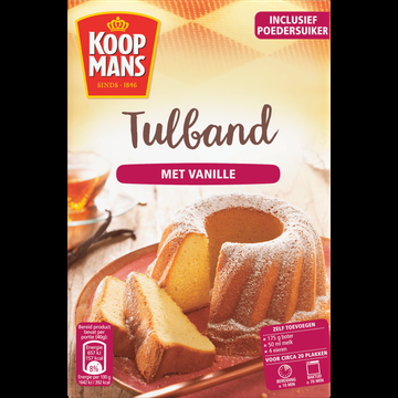 Koopmans Tulband met Vanille 465 g bij Jumbo