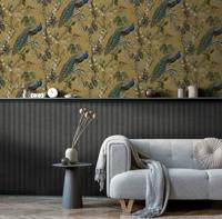 Dutch Wallcoverings Arboretum - Cassia Ochre - Multi