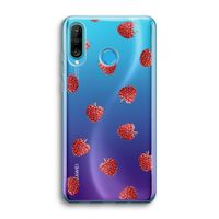 Framboosjes: Huawei P30 Lite Transparant Hoesje