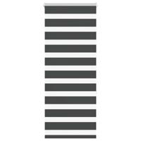 VidaXL Zebra rolgordijn 60x150 cm stofbreedte zwart 55,9 cm
