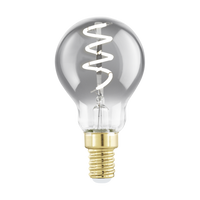 Lichtbron Smoke spiraal E14 Kogel 100LM dimbaar