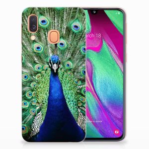 Samsung Galaxy A40 TPU Hoesje Pauw