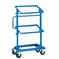 Fetra fetra 32910 Etagewagen Staal Poedercoating Laadvermogen (max.): 200 kg Stralend blauw (RAL 5007)