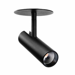 SG Tube Micro R zwart 3000K dimbaar voor gaten van 68 tot 83mm 320711