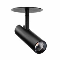 SG Tube Micro R zwart 3000K dimbaar voor gaten van 68 tot 83mm 320711
