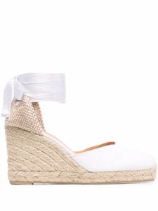 Castañer espadrilles compensées Carina - Blanc