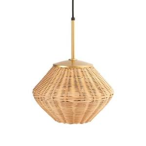 Sissy-Boy Bruine hanglamp Aural shades mini van rotan